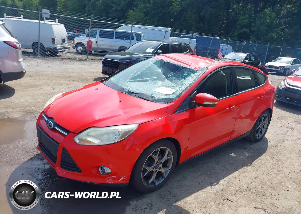 2014 Ford Focus Se VIN:1FADP3K2XEL443667 - 2
