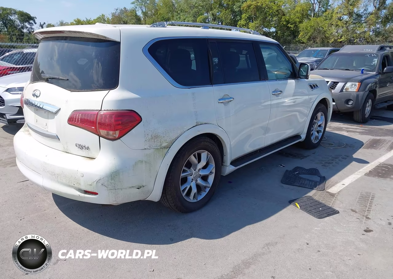 2011 Infiniti Qx56 VIN:JN8AZ2NEXB9001623 - 4