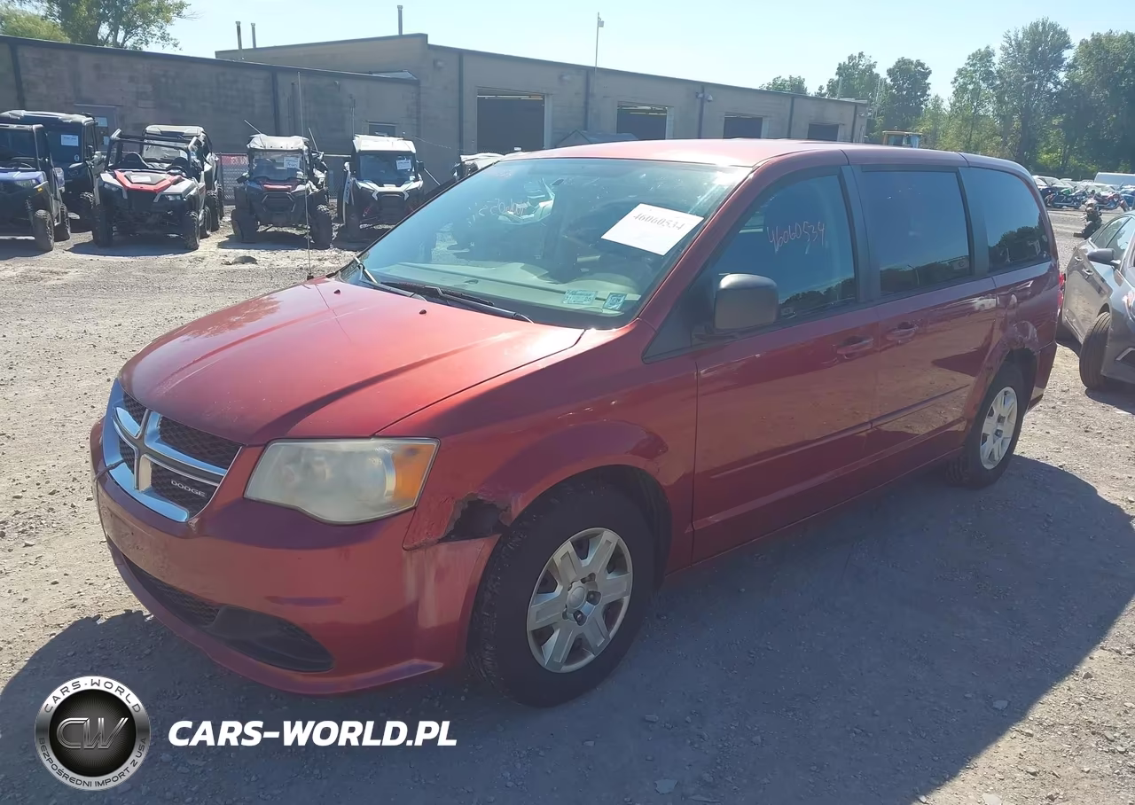 2011 Dodge Grand Caravan Express VIN:2D4RN4DGXBR742442 - 2