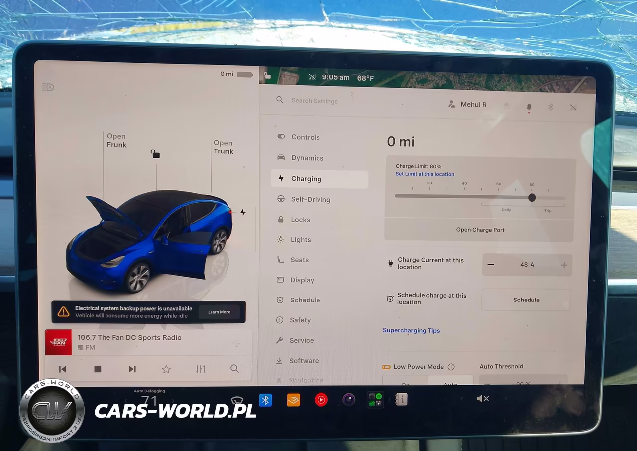 2022 Tesla Model Y Long Range Dual Motor All-Wheel Drive VIN:7SAYGAEE7NF465220 - 18
