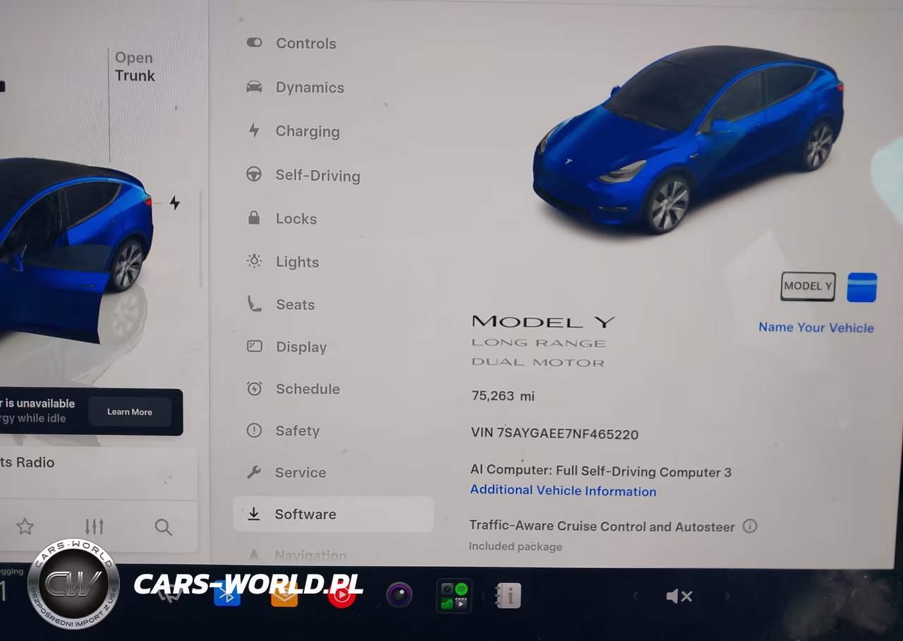 2022 Tesla Model Y Long Range Dual Motor All-Wheel Drive VIN:7SAYGAEE7NF465220 - 7