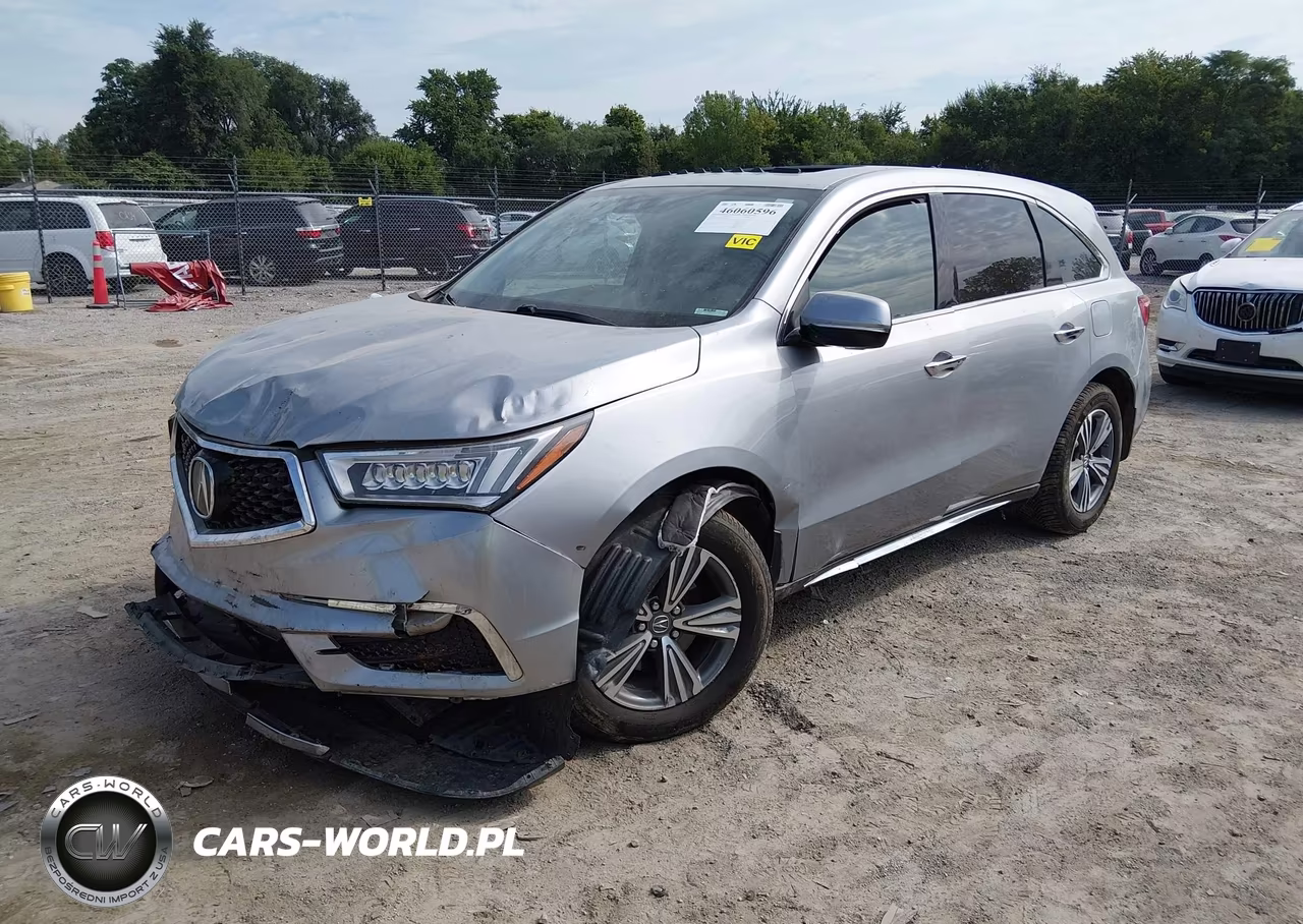 2019 Acura Mdx Standard VIN:5J8YD4H3XKL033491 - 2