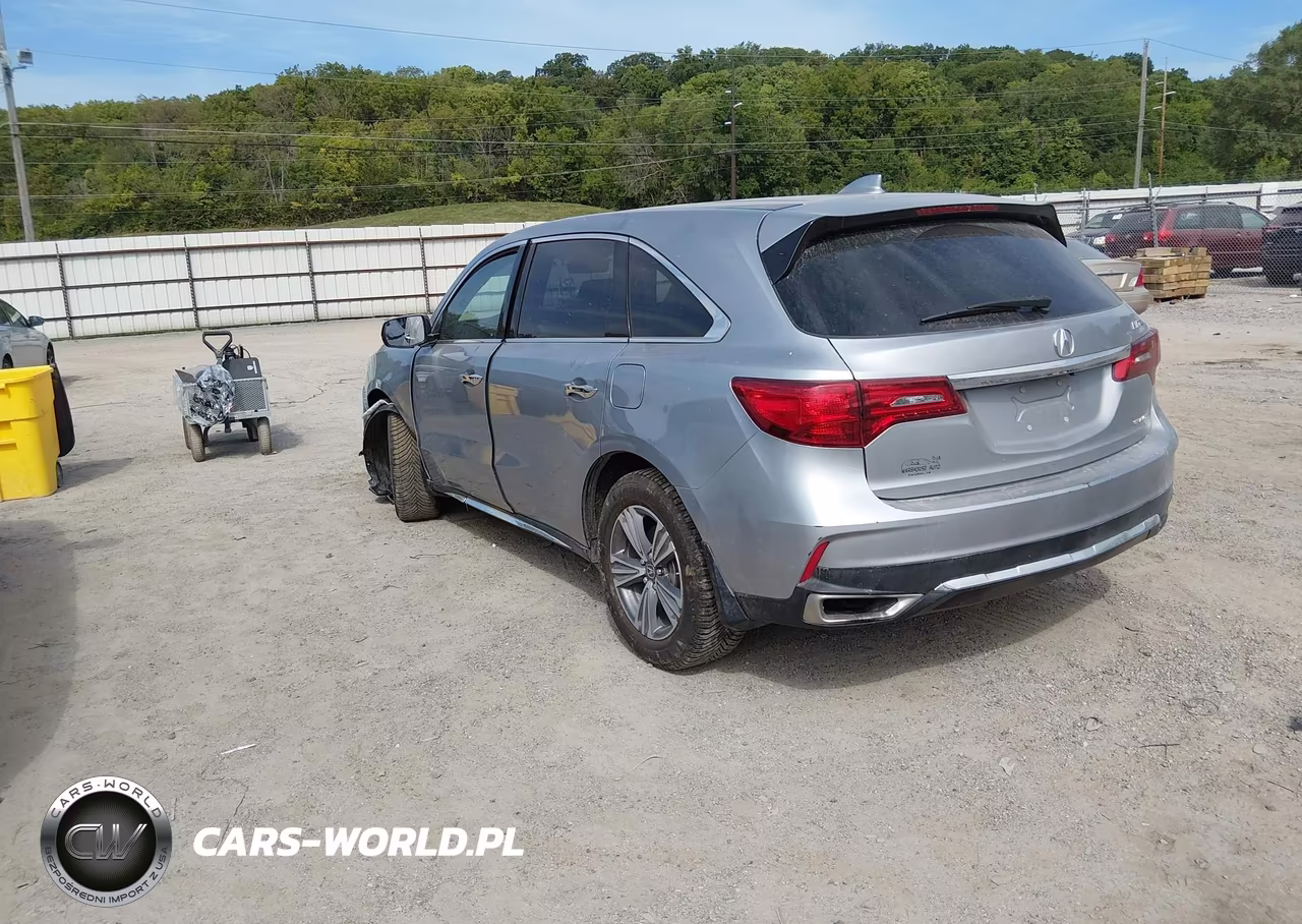2019 Acura Mdx Standard VIN:5J8YD4H3XKL033491 - 3