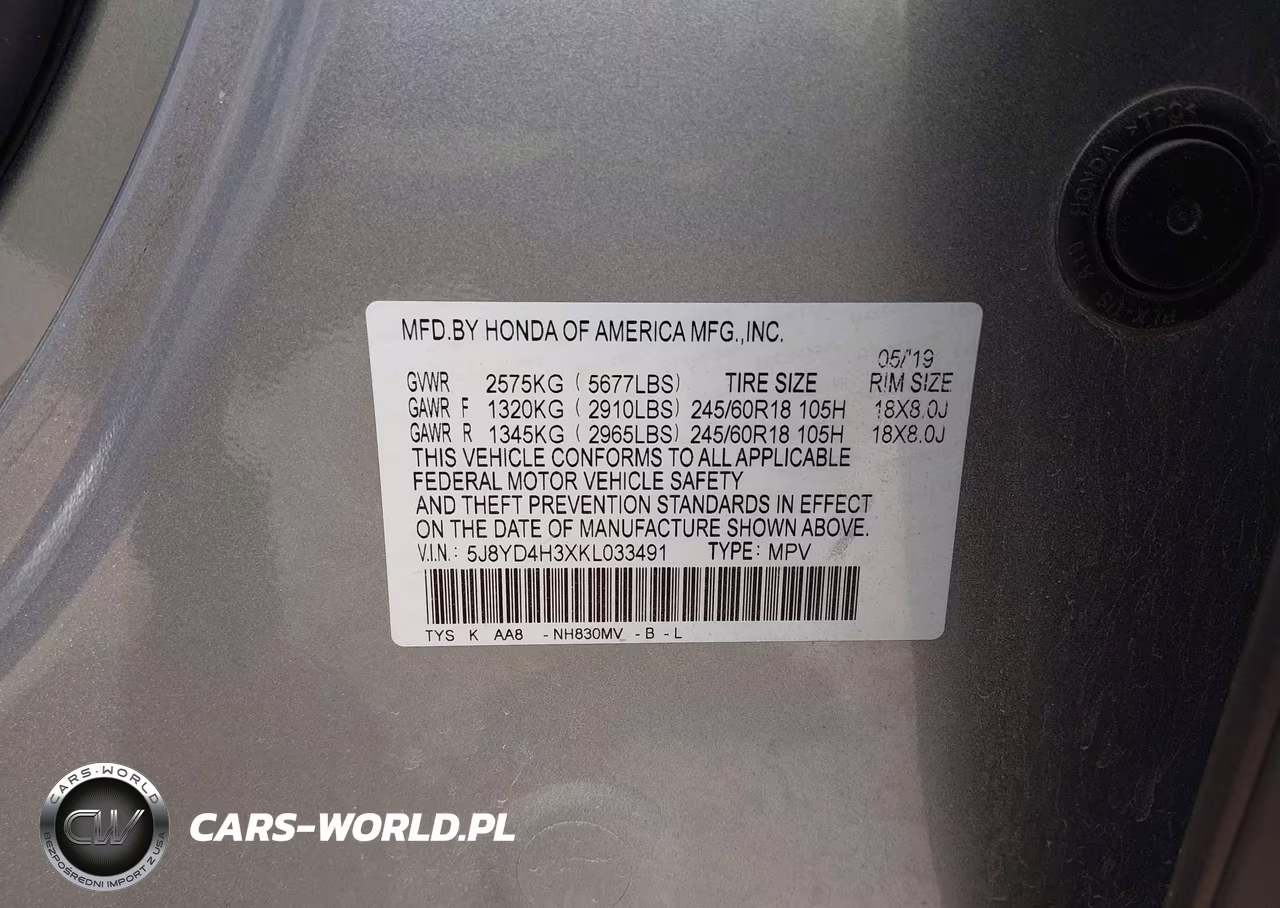 2019 Acura Mdx Standard VIN:5J8YD4H3XKL033491 - 9