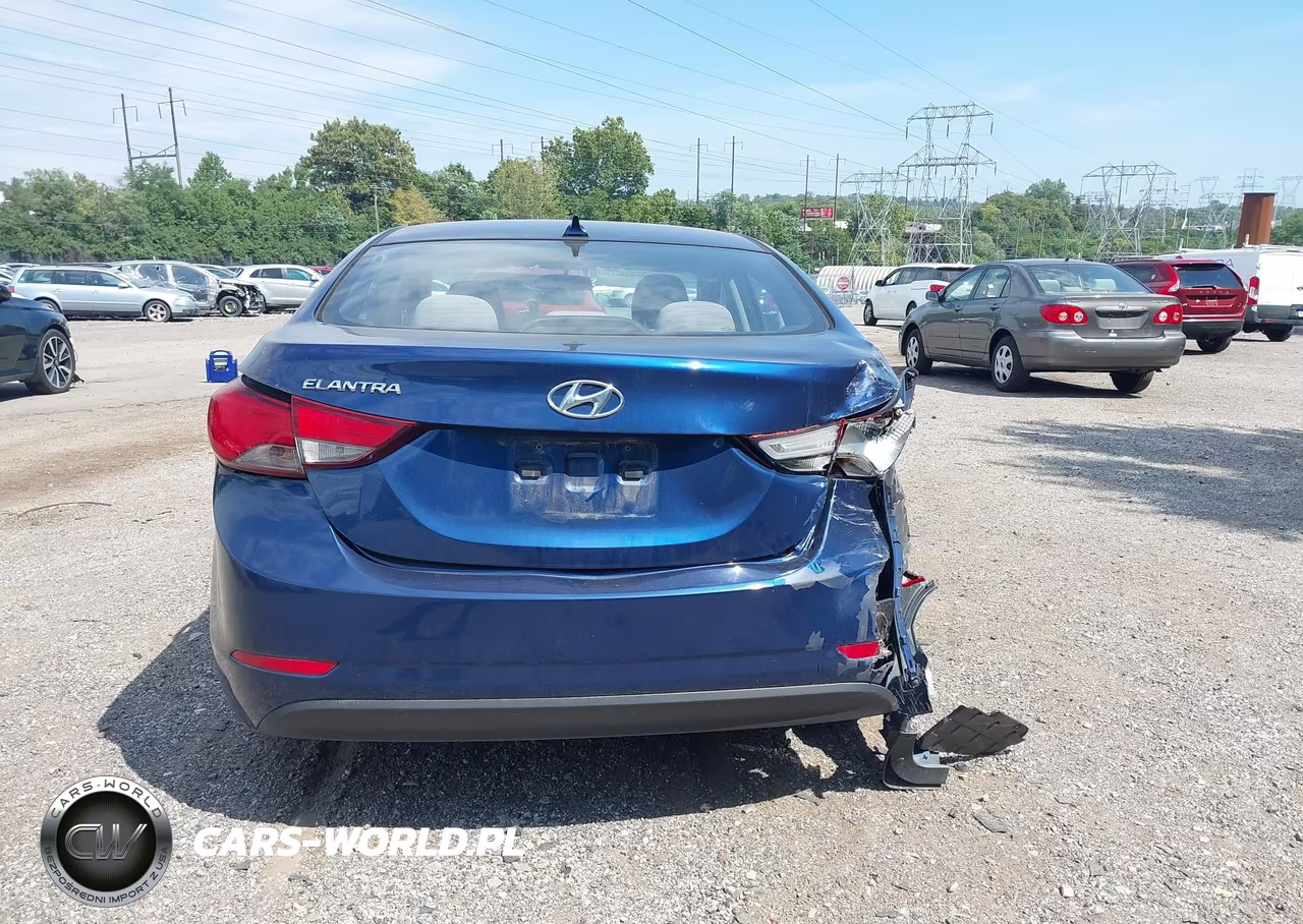 2016 Hyundai Elantra Se VIN:5NPDH4AE5GH668157 - 17