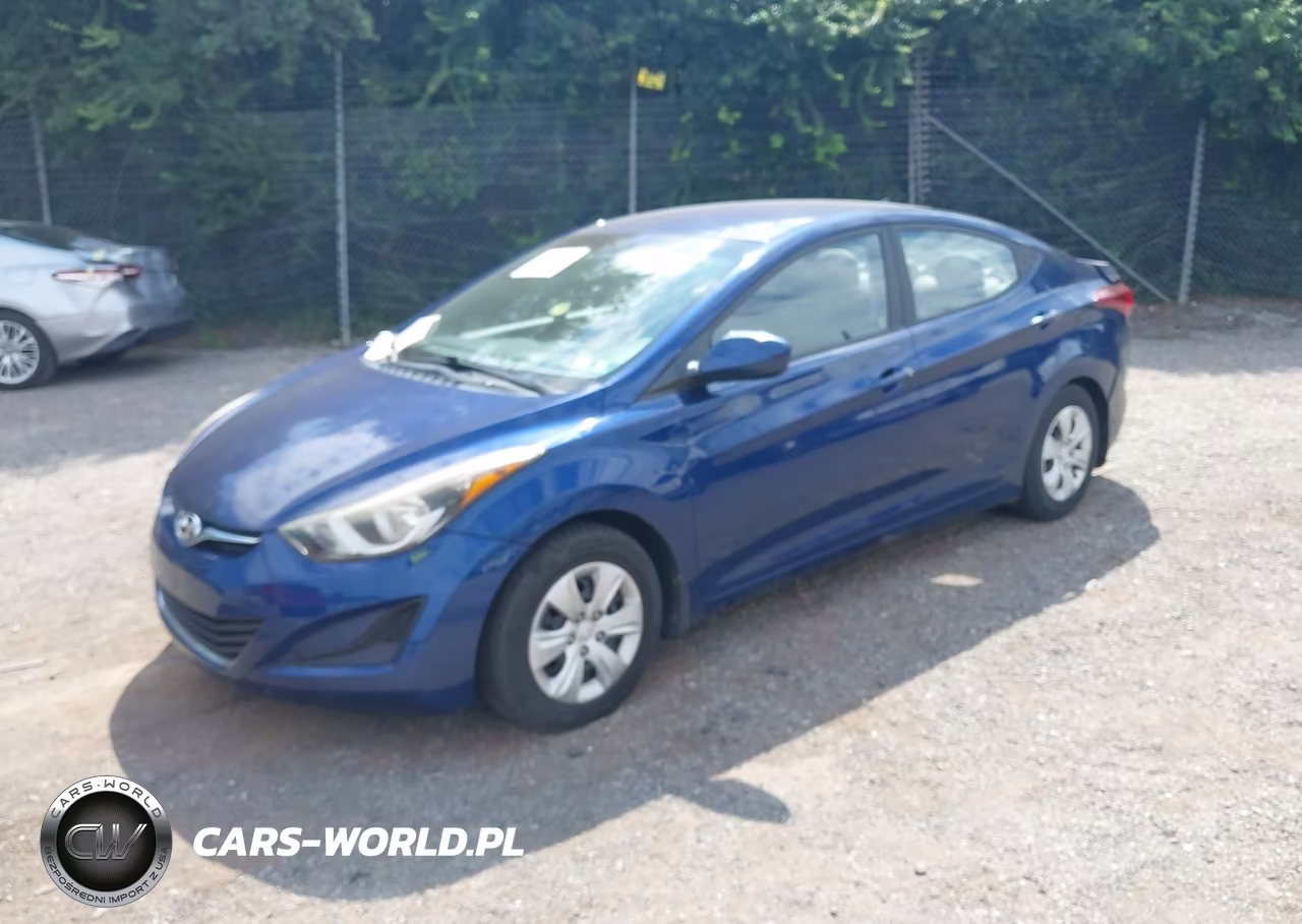 2016 Hyundai Elantra Se VIN:5NPDH4AE5GH668157 - 2