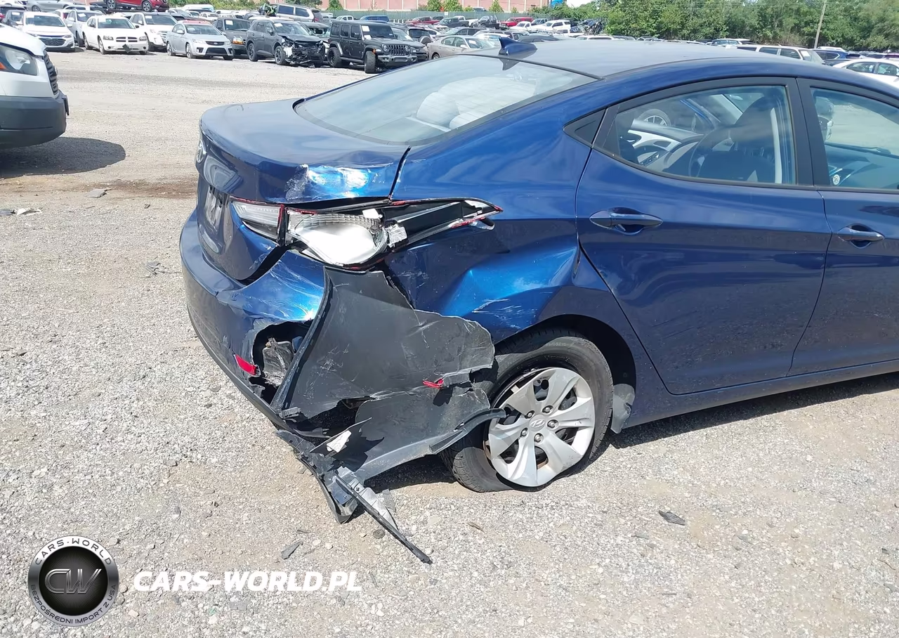2016 Hyundai Elantra Se VIN:5NPDH4AE5GH668157 - 6