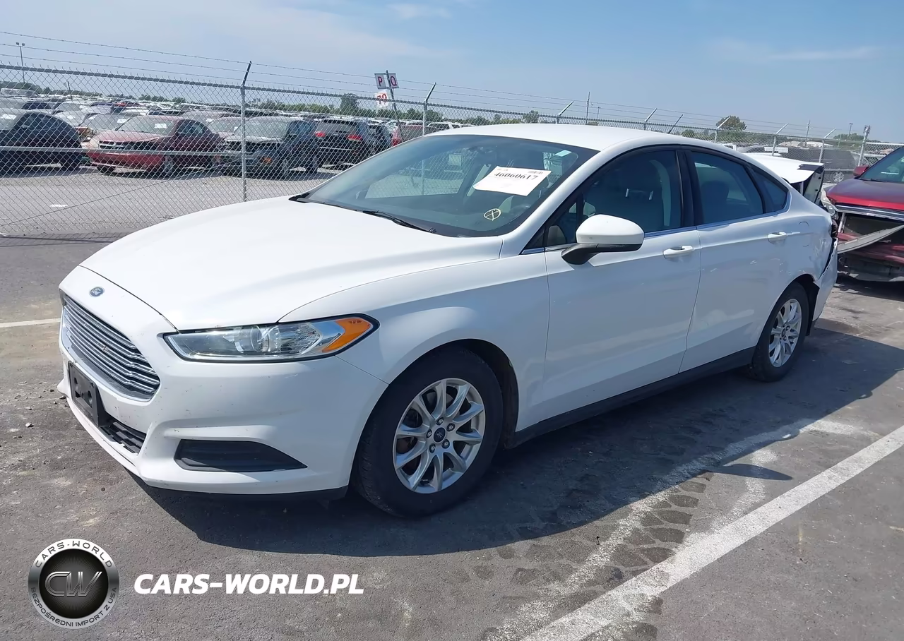 2016 Ford Fusion S VIN:3FA6P0G75GR213017 - 2