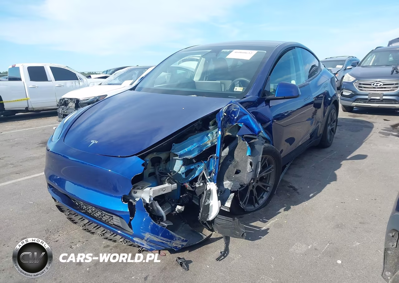 2024 Tesla Model Y Long Range Single Motor Rear-Wheel Drive-Rwd VIN:7SAYGDED1RF191950 - 2