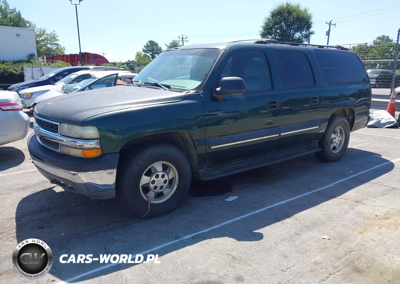 2002 Chevrolet Suburban 1500 Ls VIN:3GNEC16Z72G244453 - 2