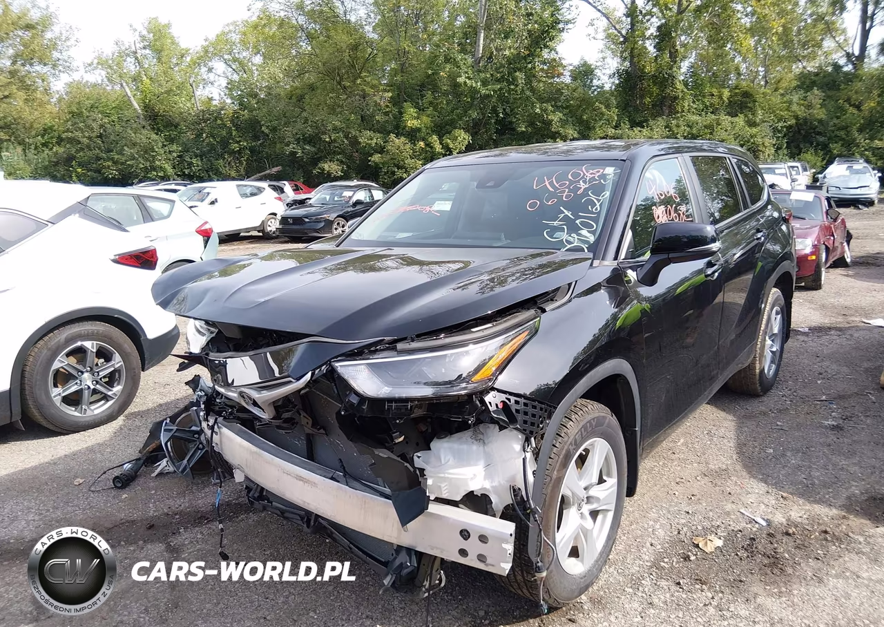 2023 Toyota Highlander Le VIN:5TDKDRAHXPS012329 - 2