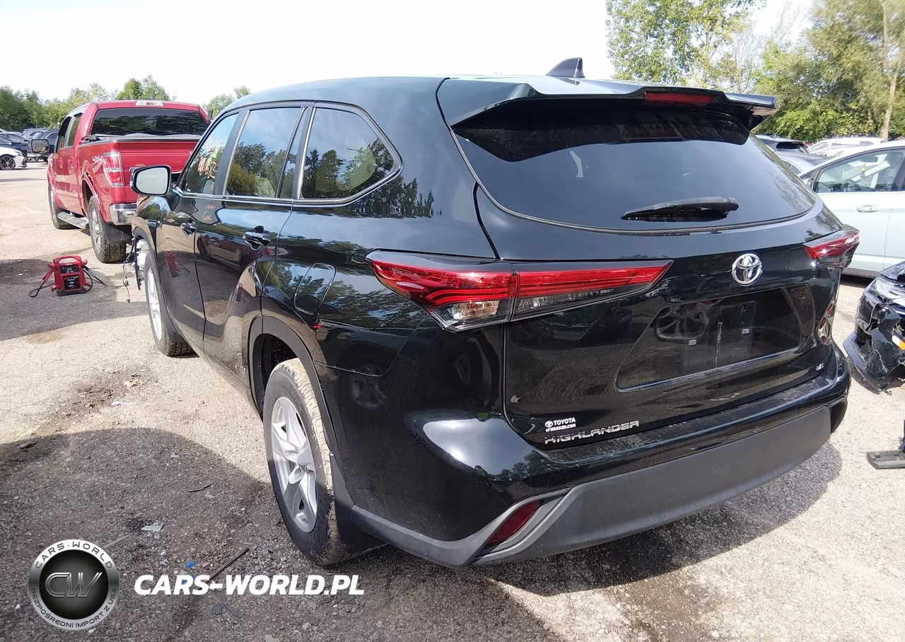 2023 Toyota Highlander Le VIN:5TDKDRAHXPS012329 - 3