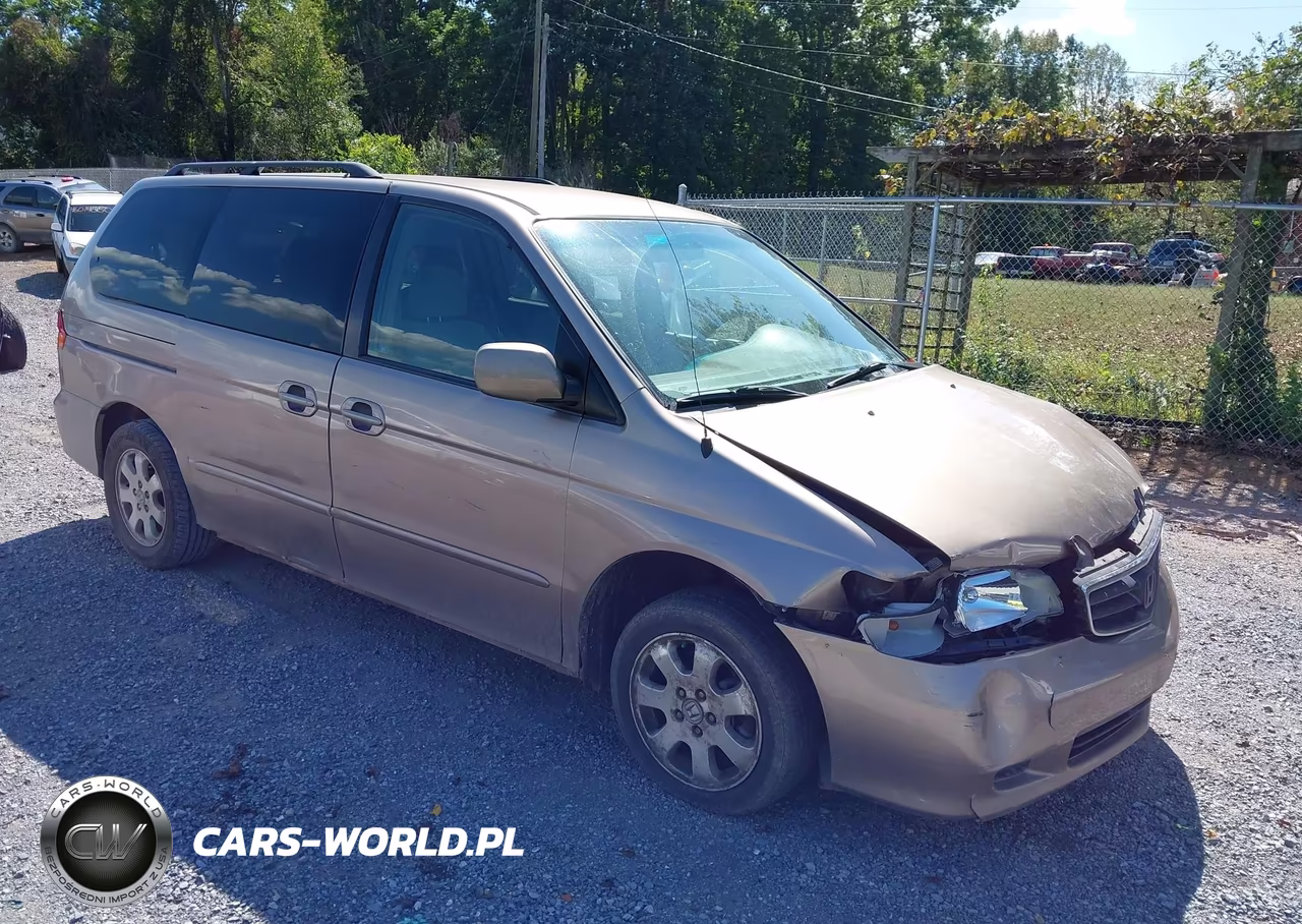 2004 Honda Odyssey Ex VIN:5FNRL186X4B012614 - 1