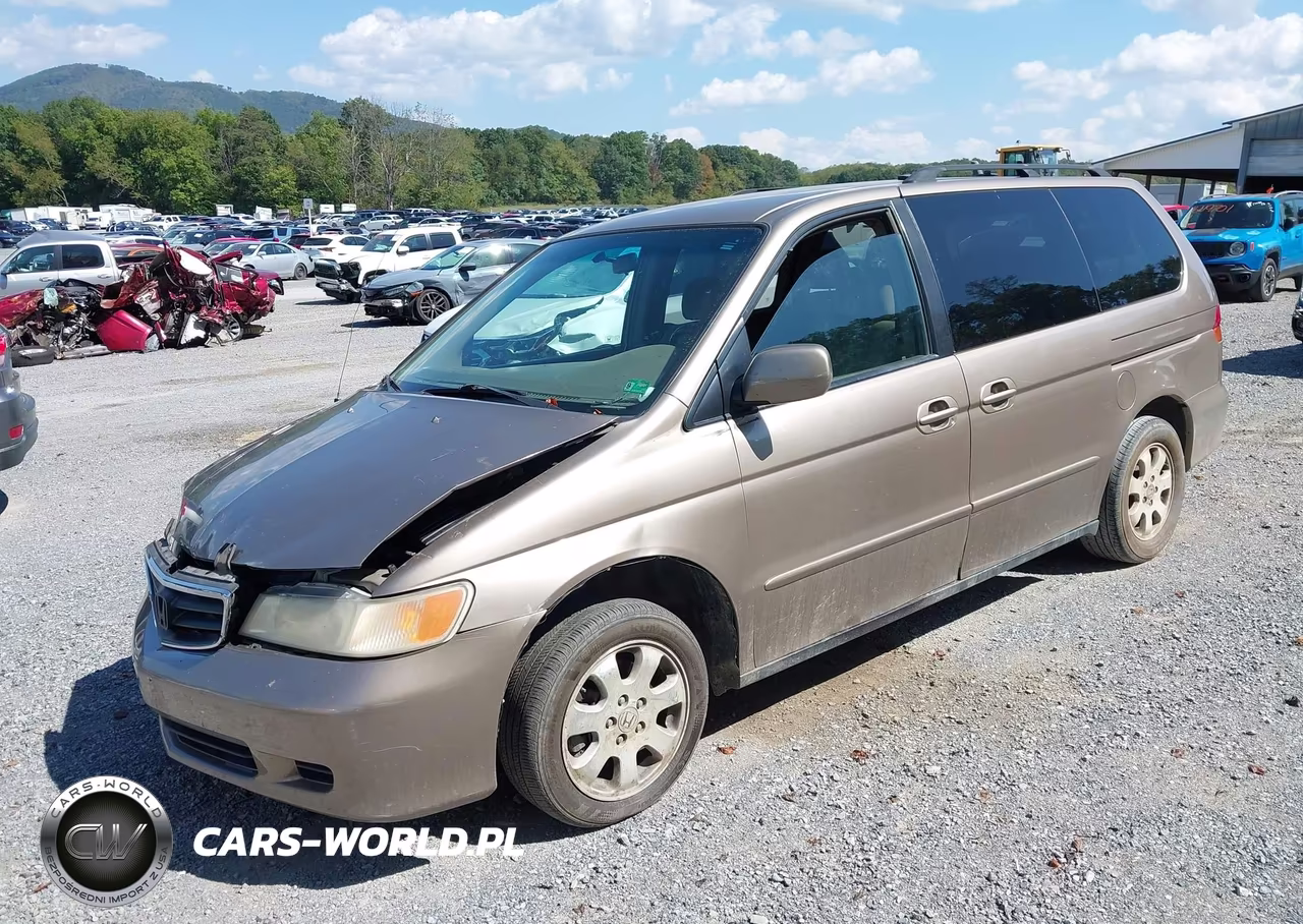 2004 Honda Odyssey Ex VIN:5FNRL186X4B012614 - 2