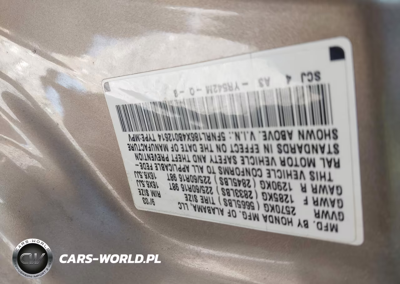 2004 Honda Odyssey Ex VIN:5FNRL186X4B012614 - 9