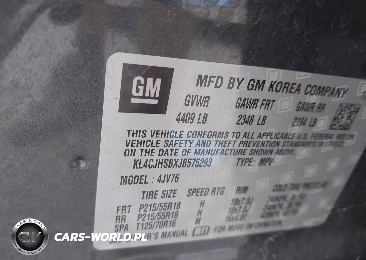 2018 Buick Encore Premium VIN:KL4CJHSBXJB575293 - 9