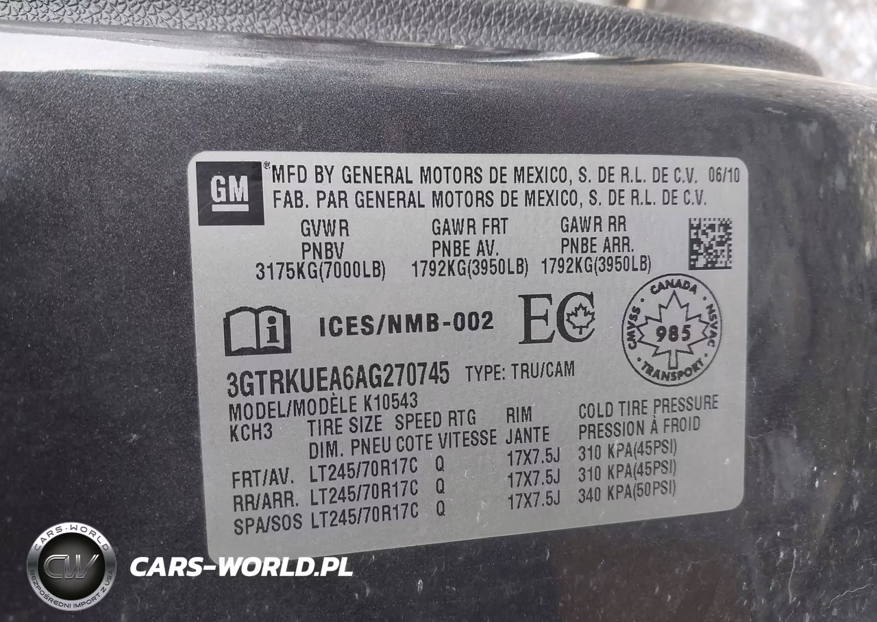 2010 GMC Sierra 1500 Sl VIN:3GTRKUEA6AG270745 - 9