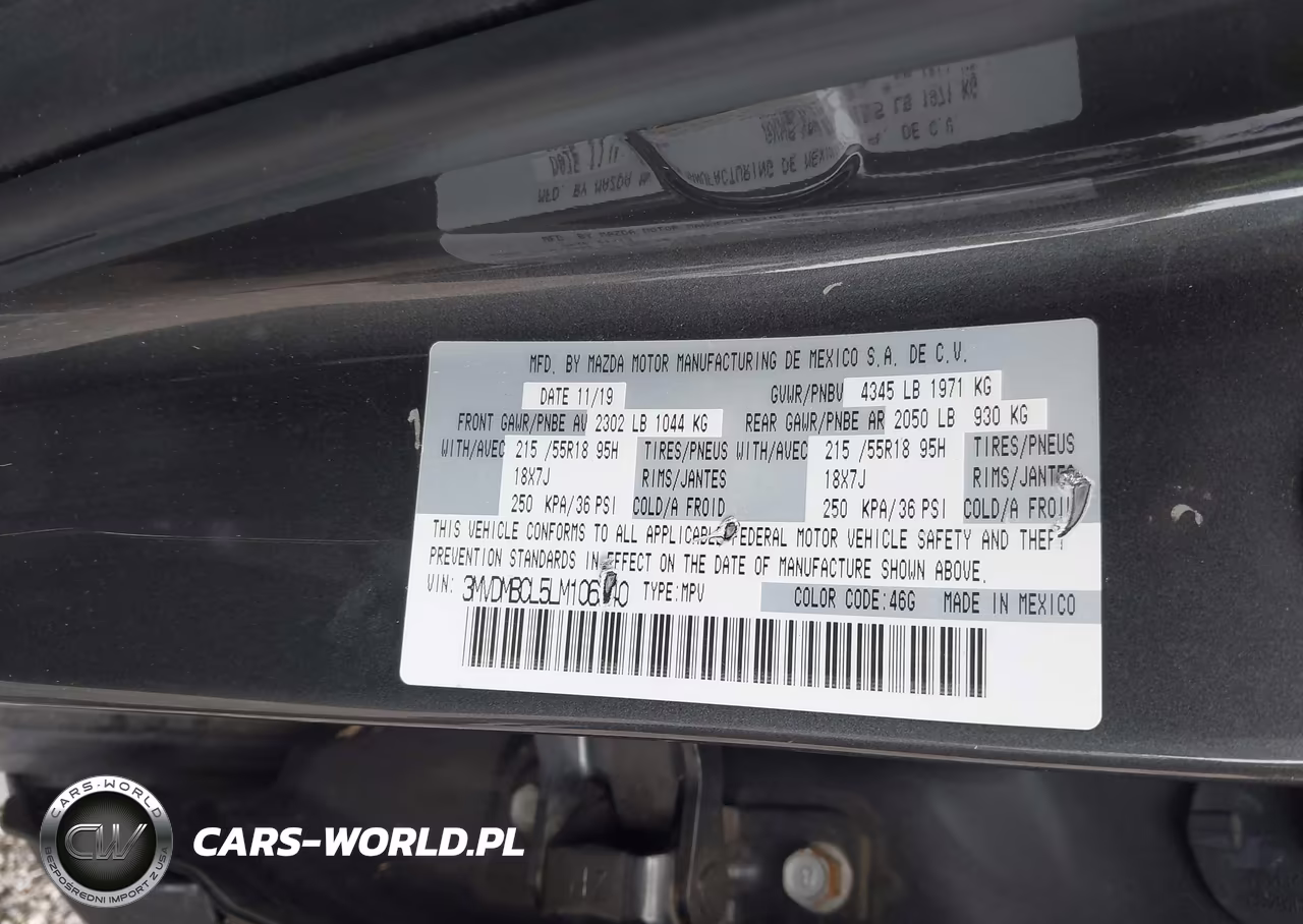 2020 Mazda Cx-30 Select Package VIN:3MVDMBCL5LM106340 - 9