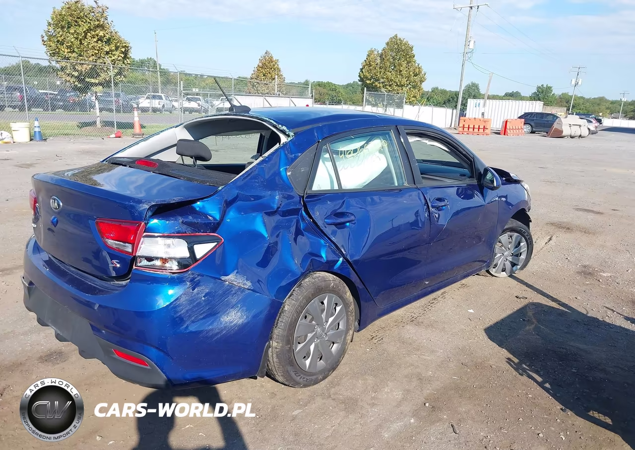 2020 Kia Rio S VIN:3KPA24AD2LE338616 - 4