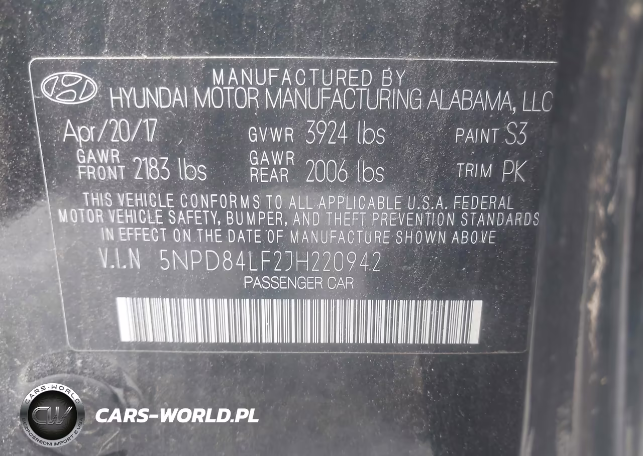 2018 Hyundai Elantra Sel VIN:5NPD84LF2JH220942 - 9