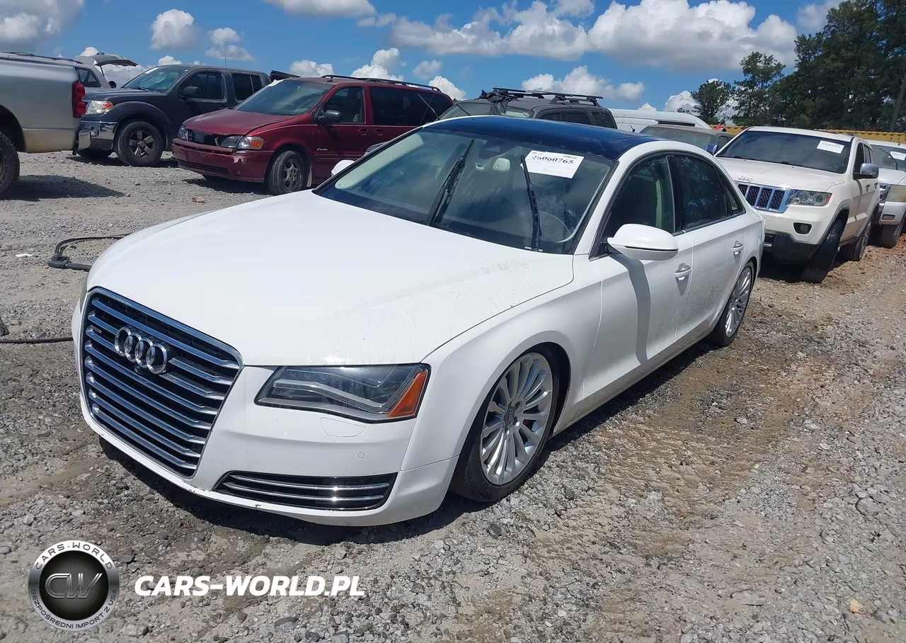 2013 Audi A8 L 4.0T VIN:WAUR2AFD7DN015750 - 2