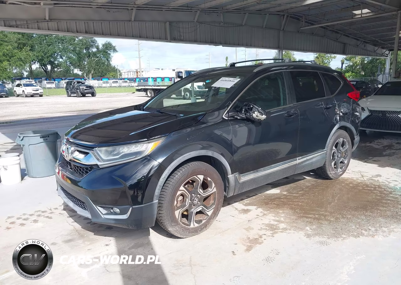 2017 Honda Cr-V Touring VIN:5J6RW1H90HL013916 - 2