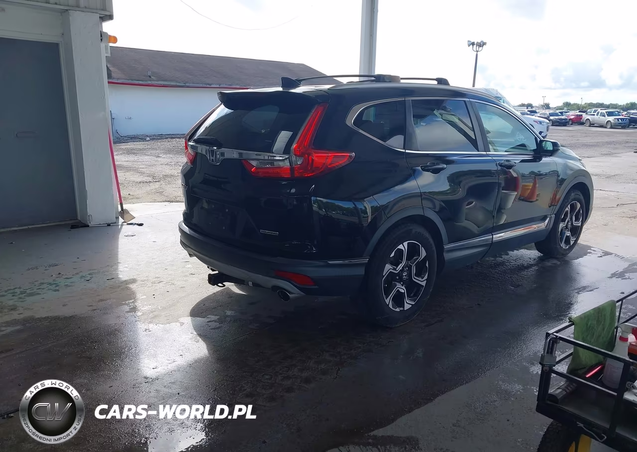 2017 Honda Cr-V Touring VIN:5J6RW1H90HL013916 - 4