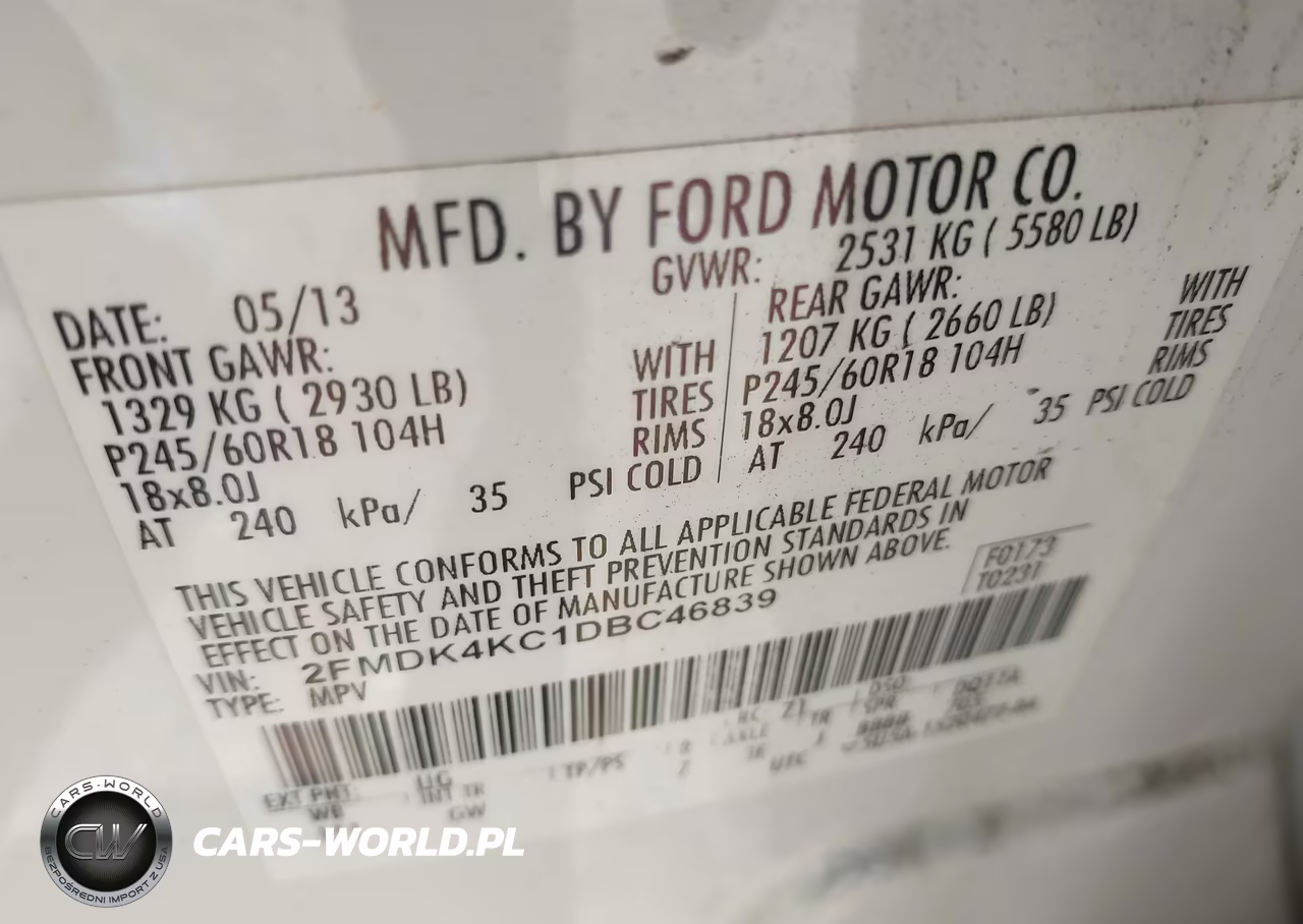 2013 Ford Edge Limited VIN:2FMDK4KC1DBC46839 - 9