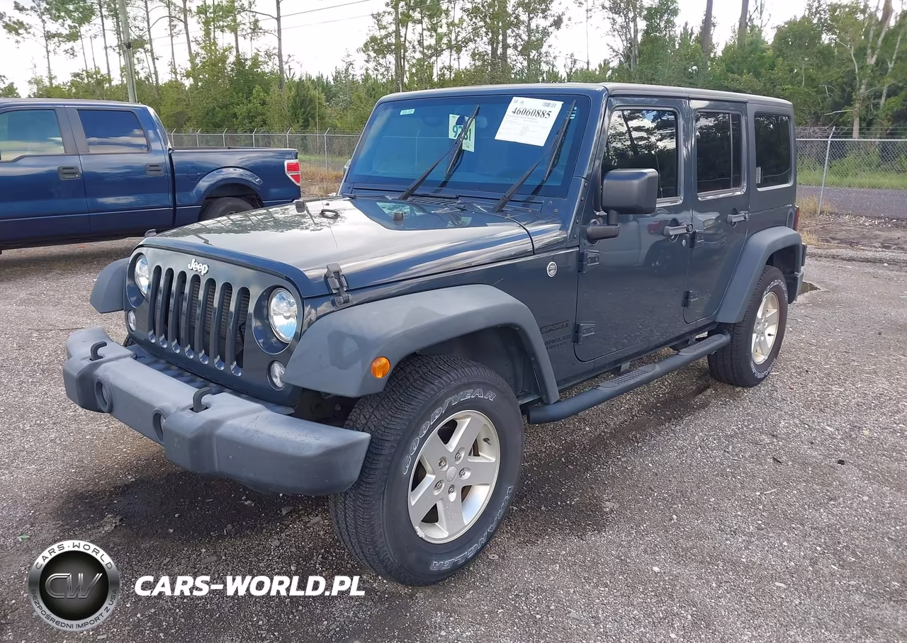 2016 Jeep Wrangler Unlimited Sport VIN:1C4BJWDG3GL258425 - 2