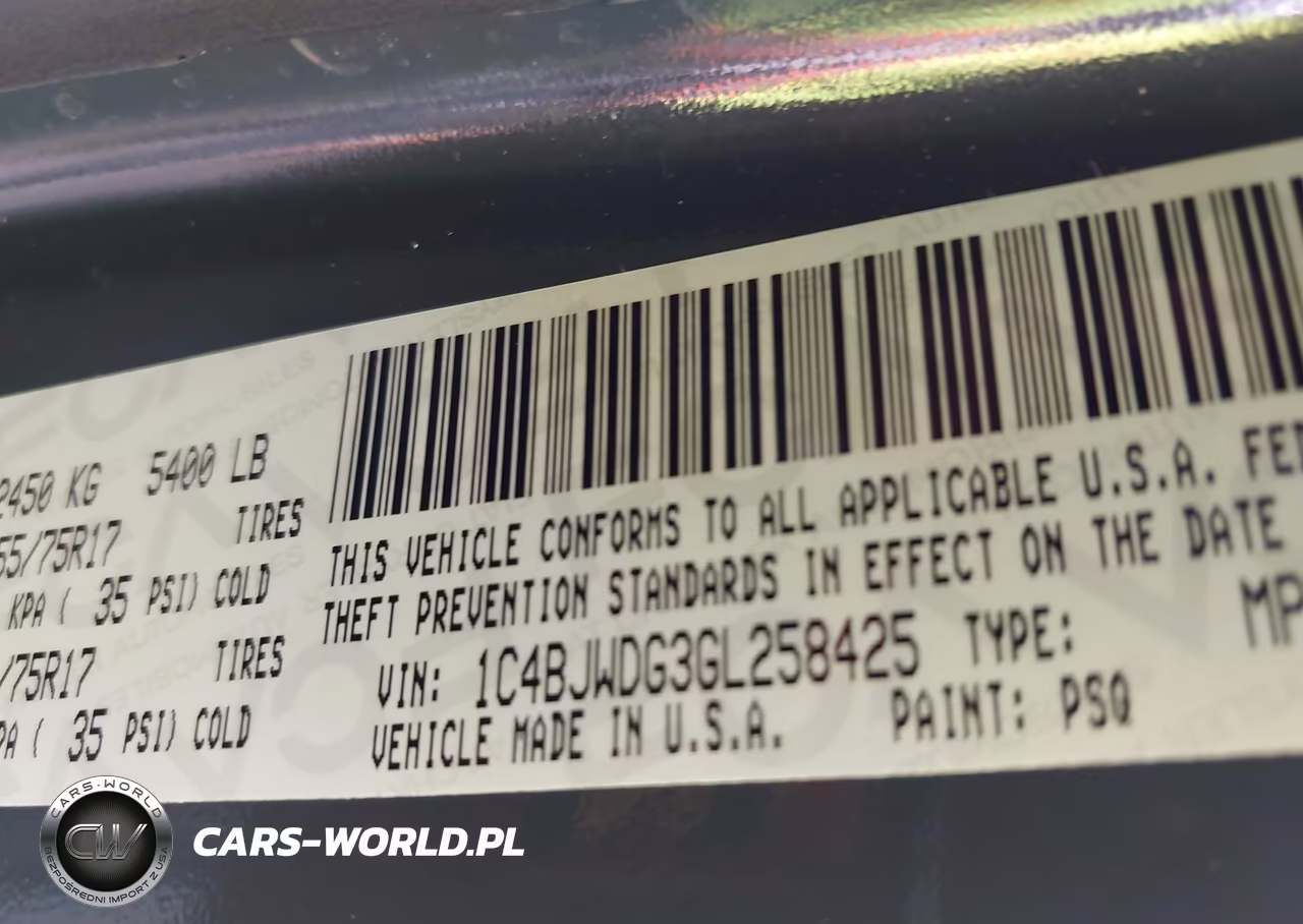 2016 Jeep Wrangler Unlimited Sport VIN:1C4BJWDG3GL258425 - 9