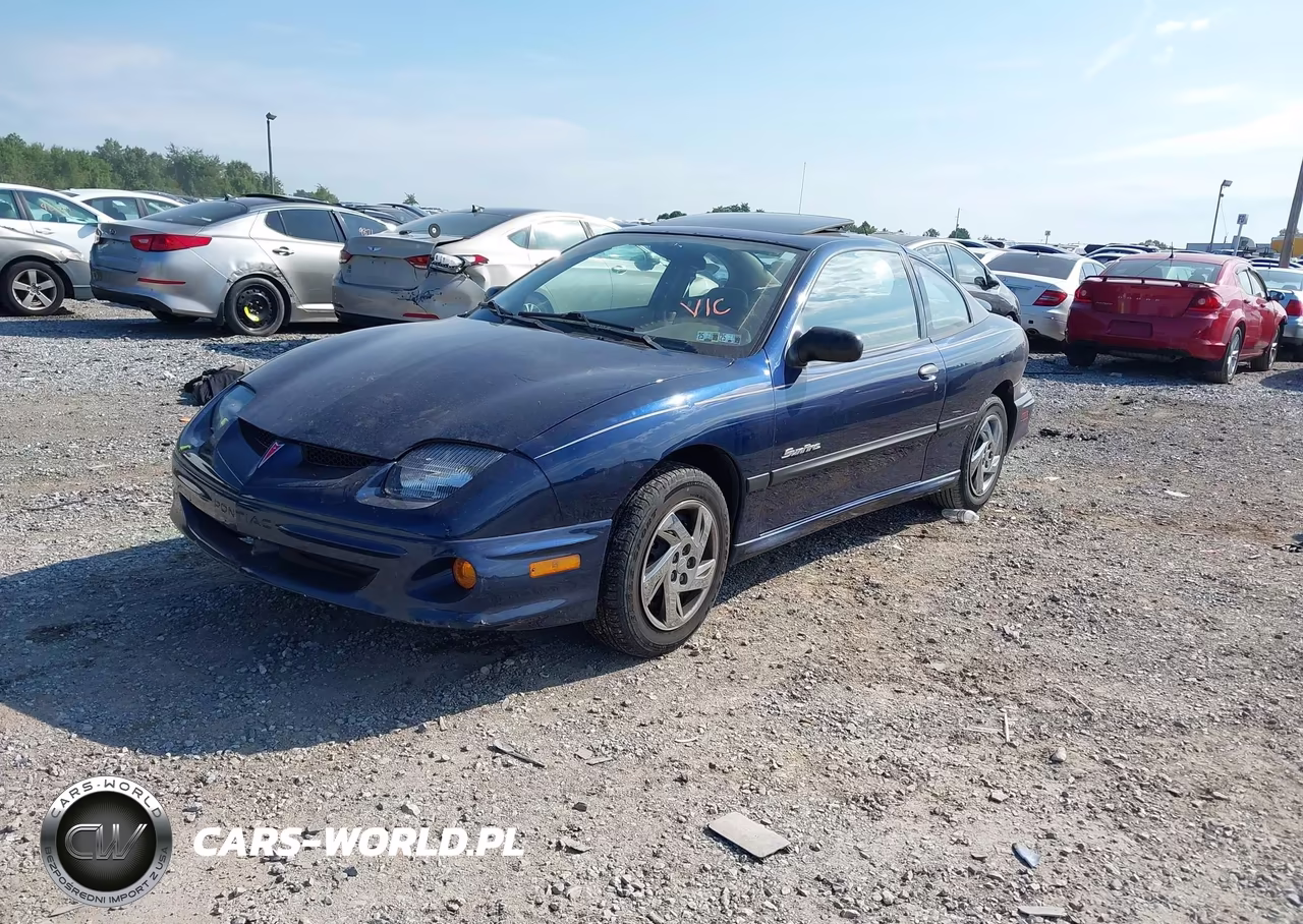 2002 Pontiac Sunfire Se VIN:1G2JB124927219946 - 2