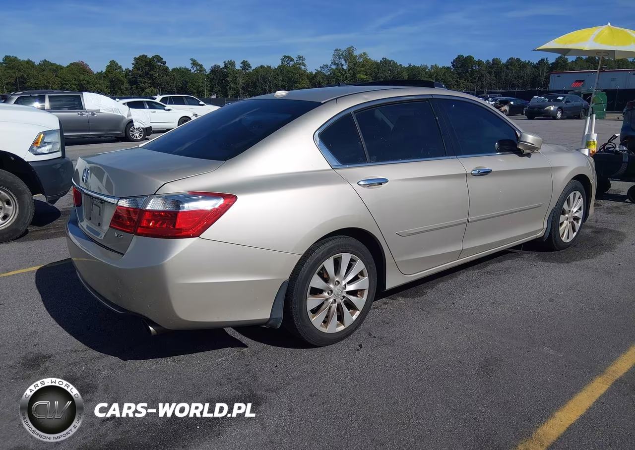 2015 Honda Accord Ex-L V-6 VIN:1HGCR3F83FA001861 - 4