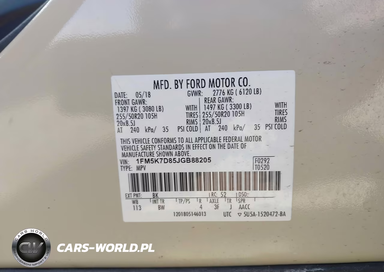 2018 Ford Explorer Xlt VIN:1FM5K7D85JGB88205 - 9
