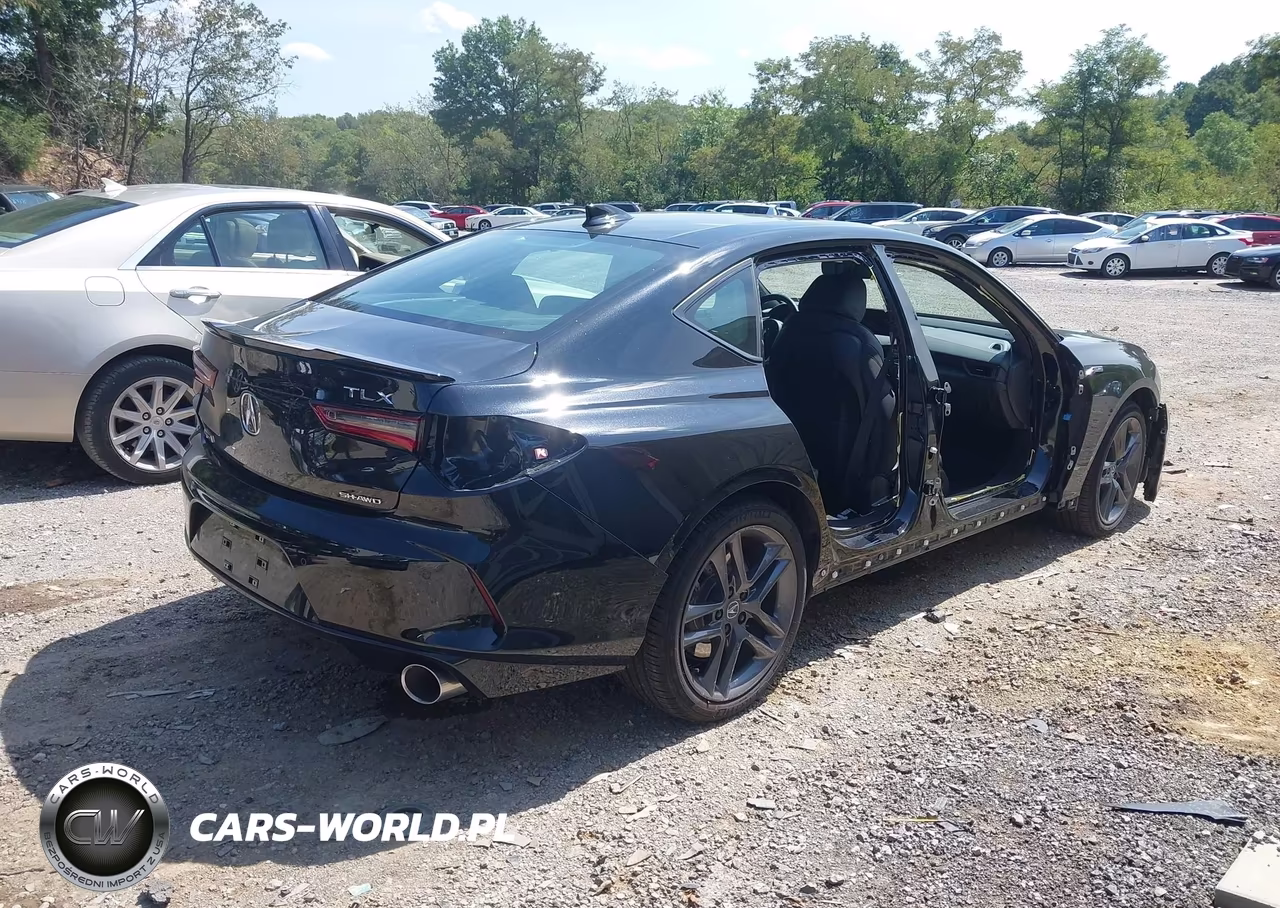 2025 Acura Tlx A-Spec Package VIN:19UUB6F50SA002346 - 4