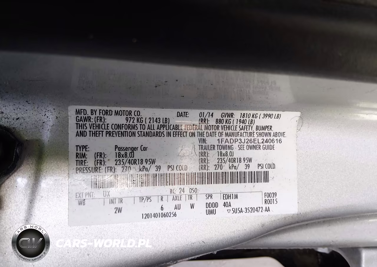 2014 Ford Focus Titanium VIN:1FADP3J26EL240616 - 9