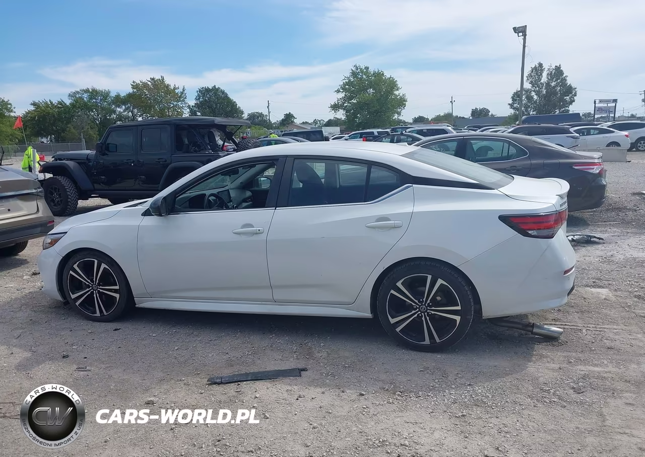2020 Nissan Sentra Sr Xtronic Cvt VIN:3N1AB8DV8LY231227 - 14