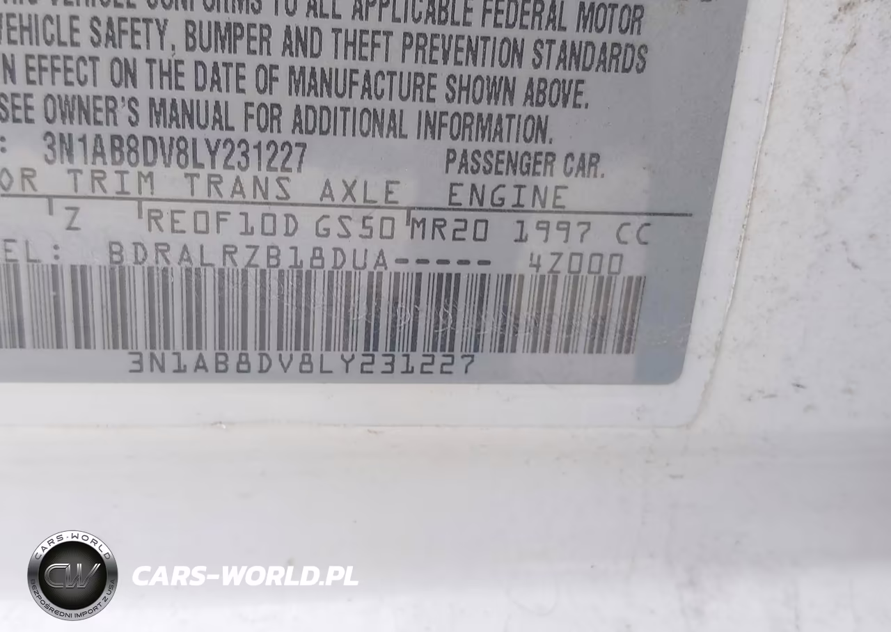 2020 Nissan Sentra Sr Xtronic Cvt VIN:3N1AB8DV8LY231227 - 9