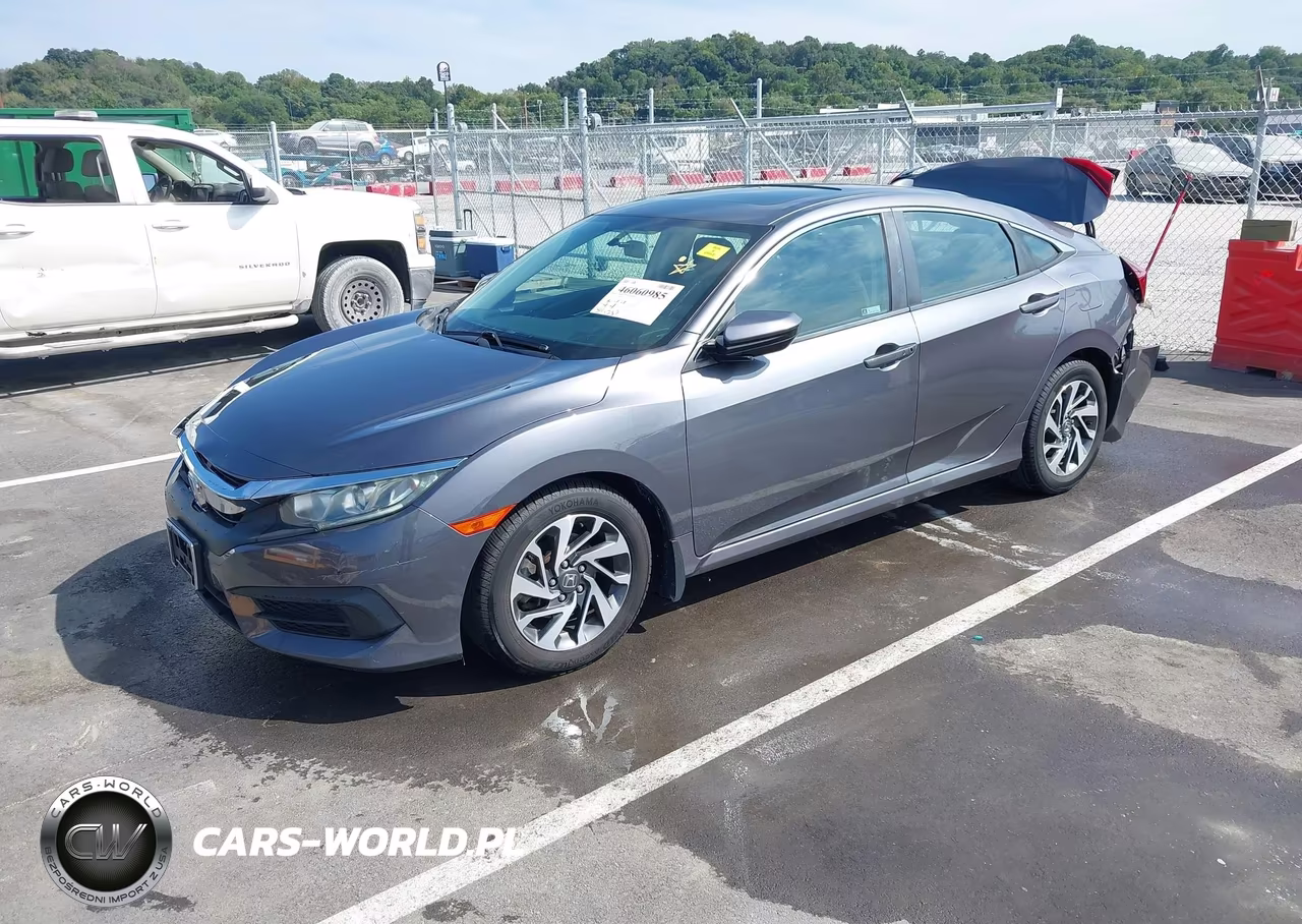 2018 Honda Civic Ex VIN:19XFC2F77JE032227 - 2