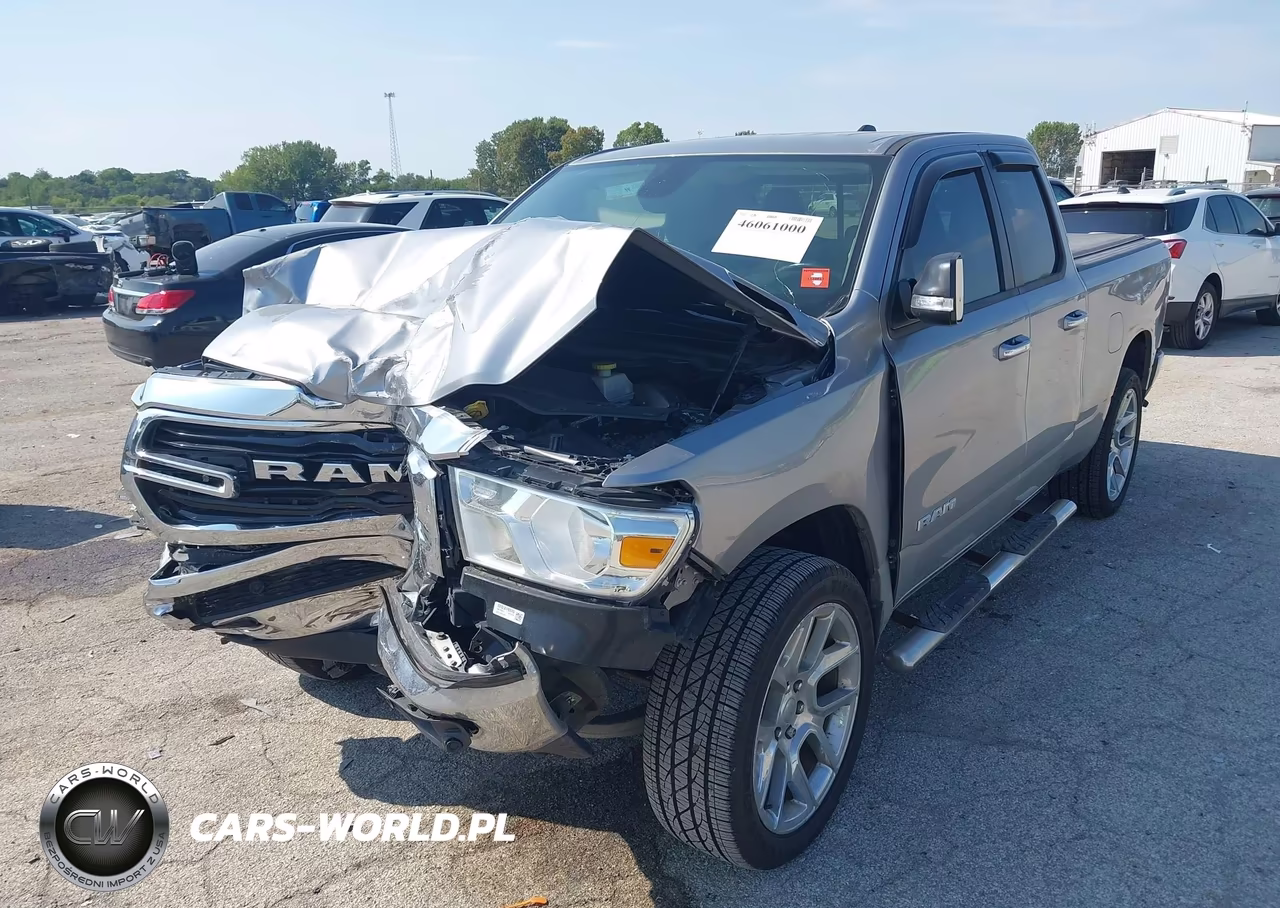 2020 Ram 1500 Big Horn 4X4 6'4 Box VIN:1C6SRFBT5LN198467 - 2