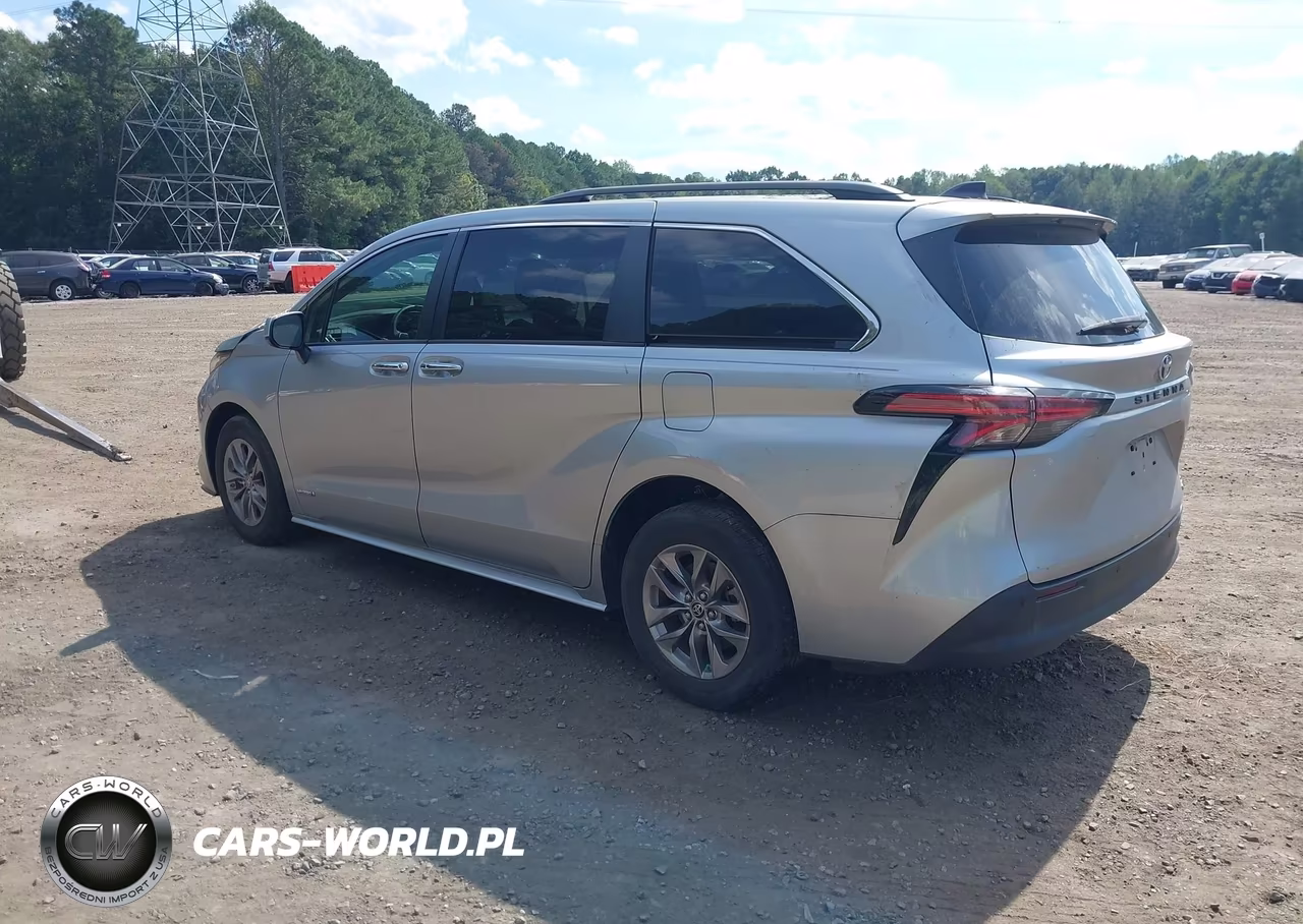 2021 Toyota Sienna Xle VIN:5TDYRKEC4MS008242 - 3