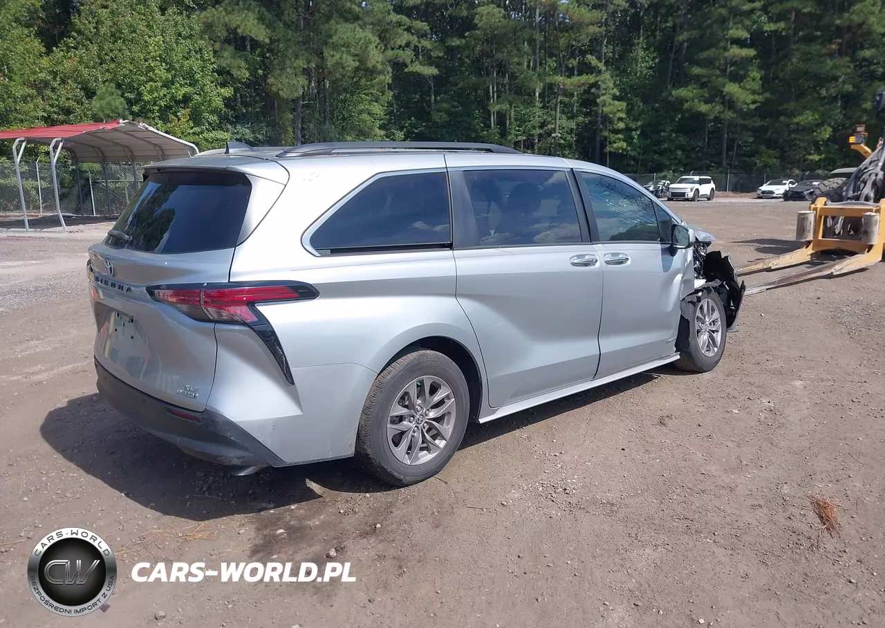 2021 Toyota Sienna Xle VIN:5TDYRKEC4MS008242 - 4