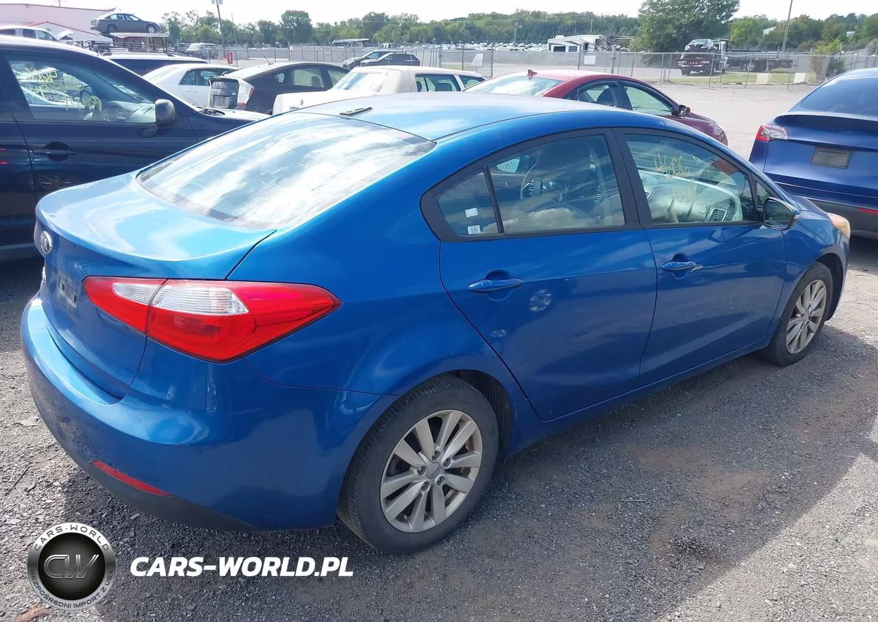 2014 Kia Forte Lx VIN:KNAFX4A68E5218954 - 4