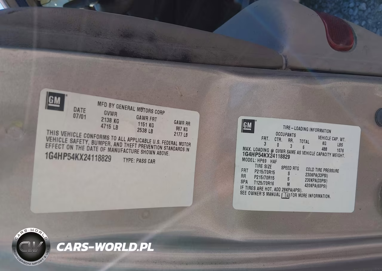 2002 Buick Lesabre Custom VIN:1G4HP54KX24118829 - 9