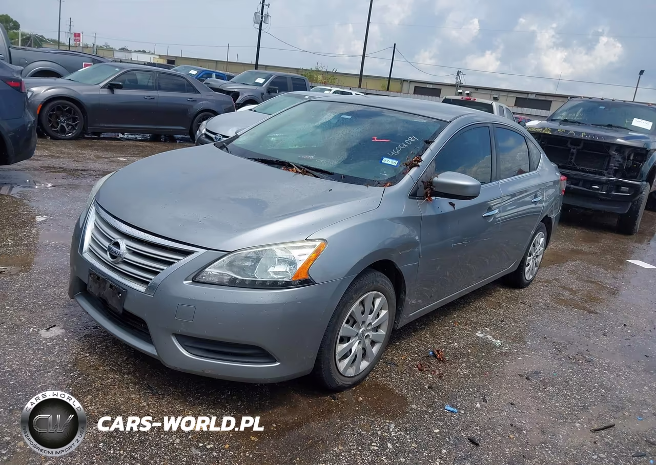 2014 Nissan Sentra Sv VIN:3N1AB7AP7EY327028 - 2