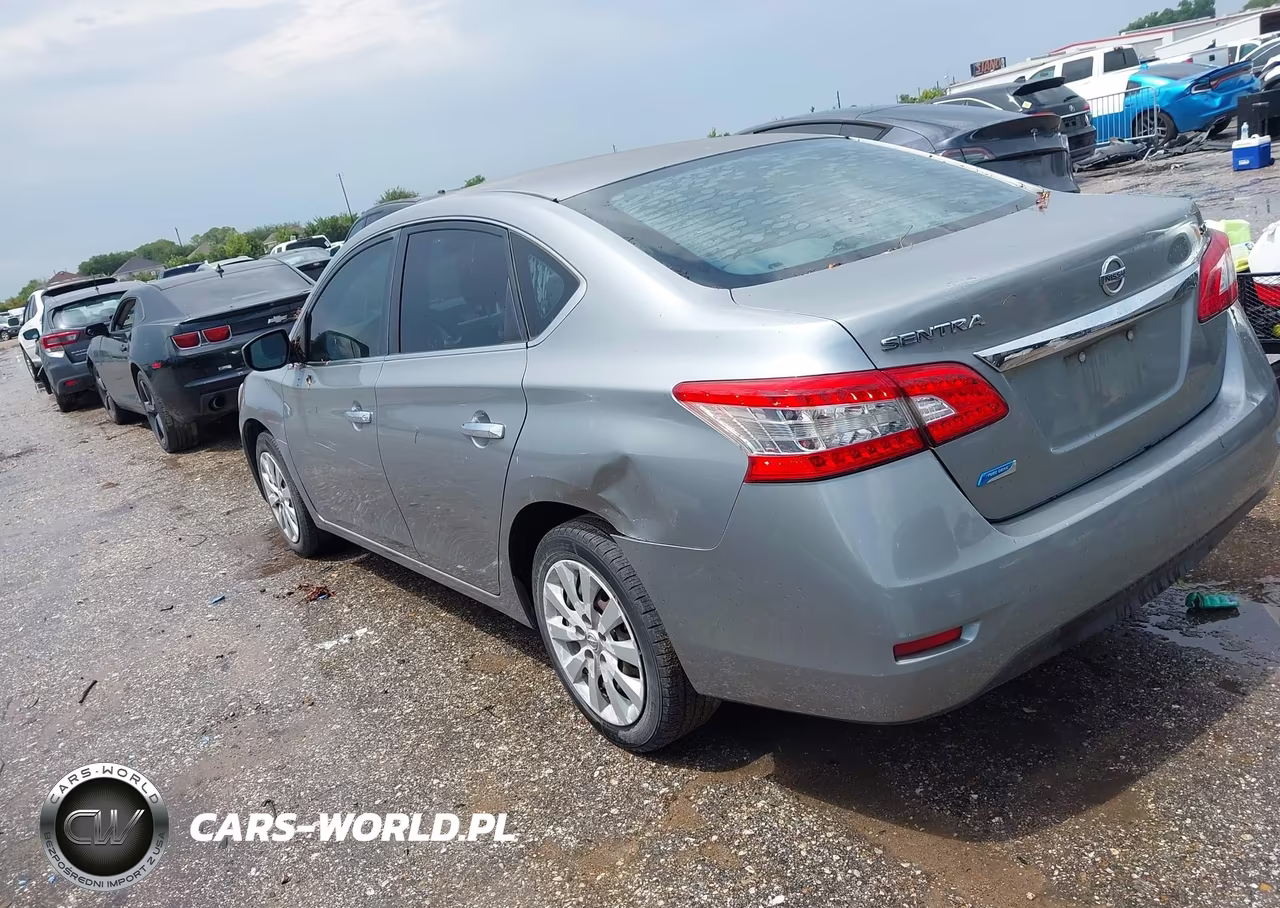 2014 Nissan Sentra Sv VIN:3N1AB7AP7EY327028 - 3