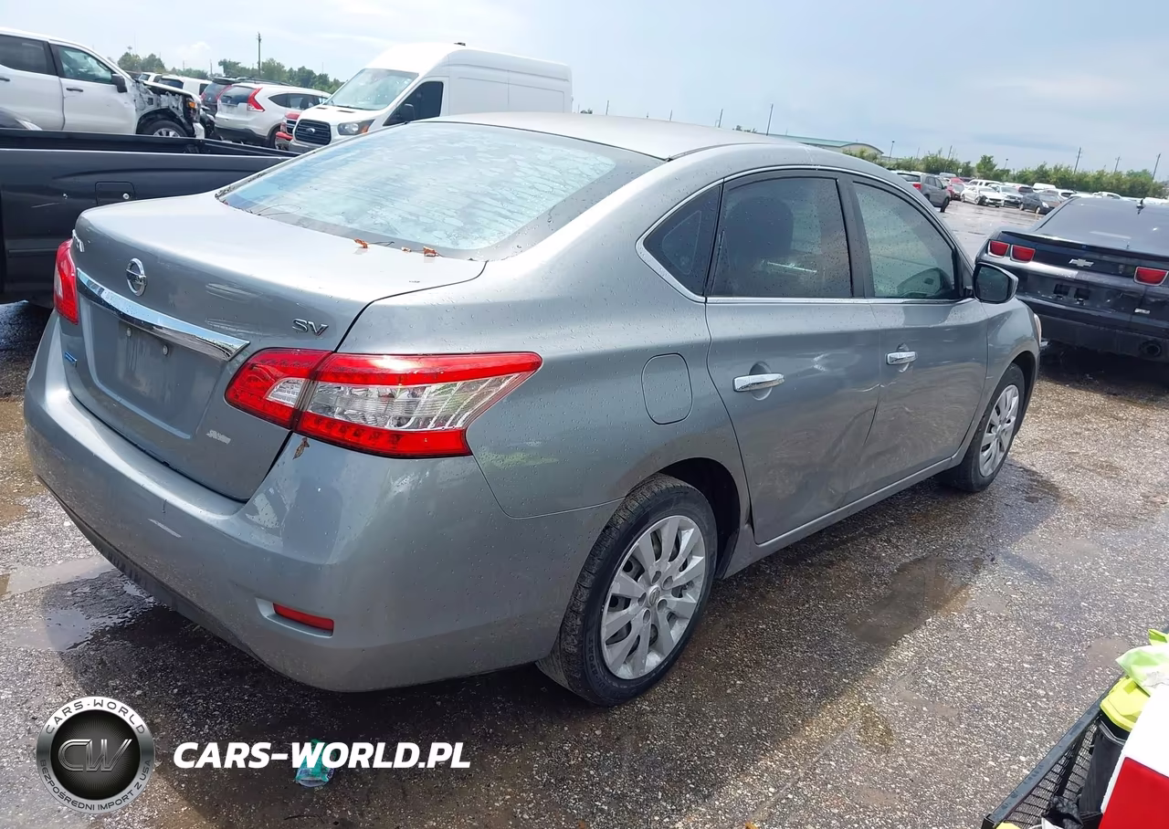 2014 Nissan Sentra Sv VIN:3N1AB7AP7EY327028 - 4