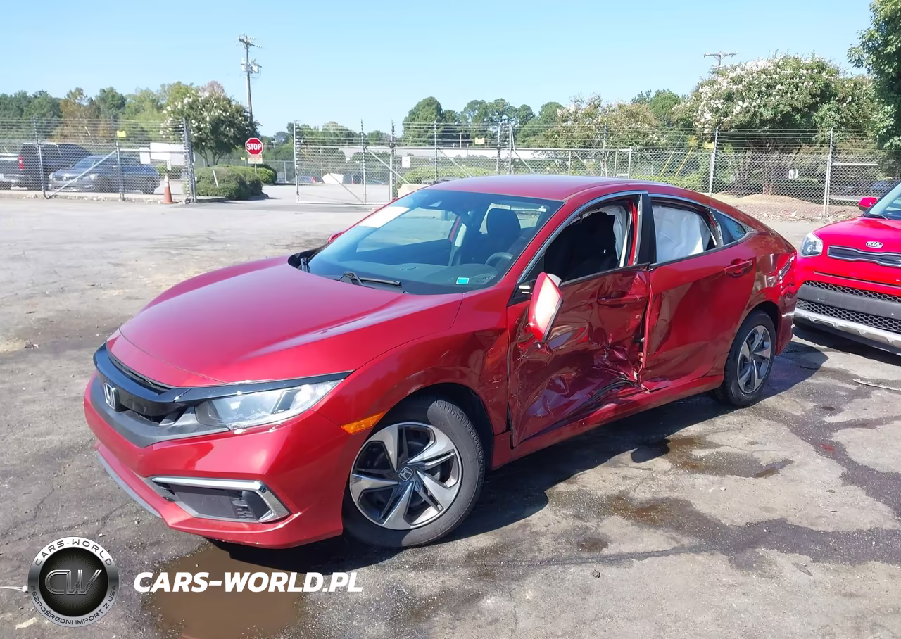 2020 Honda Civic Lx VIN:2HGFC2F62LH583519 - 2