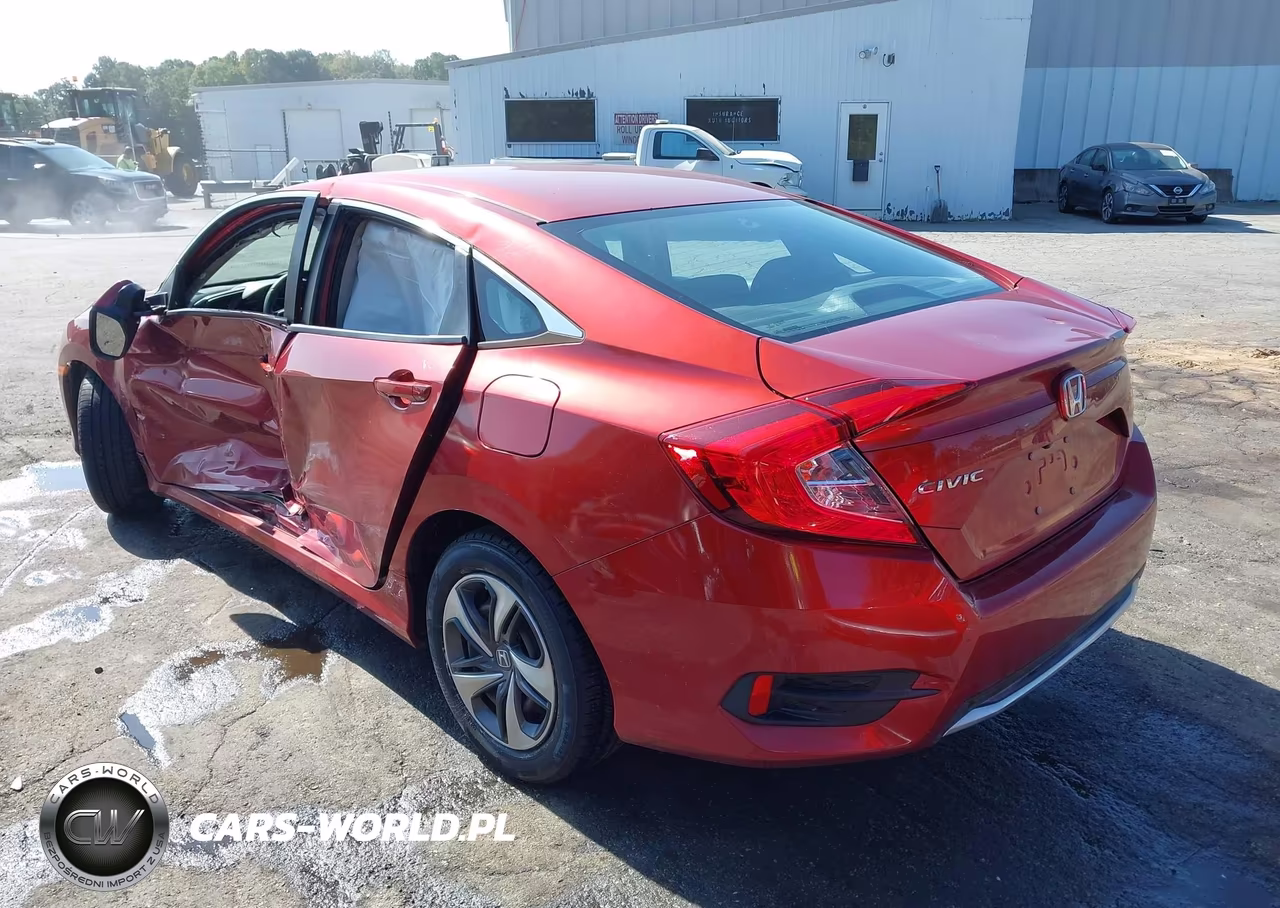 2020 Honda Civic Lx VIN:2HGFC2F62LH583519 - 3