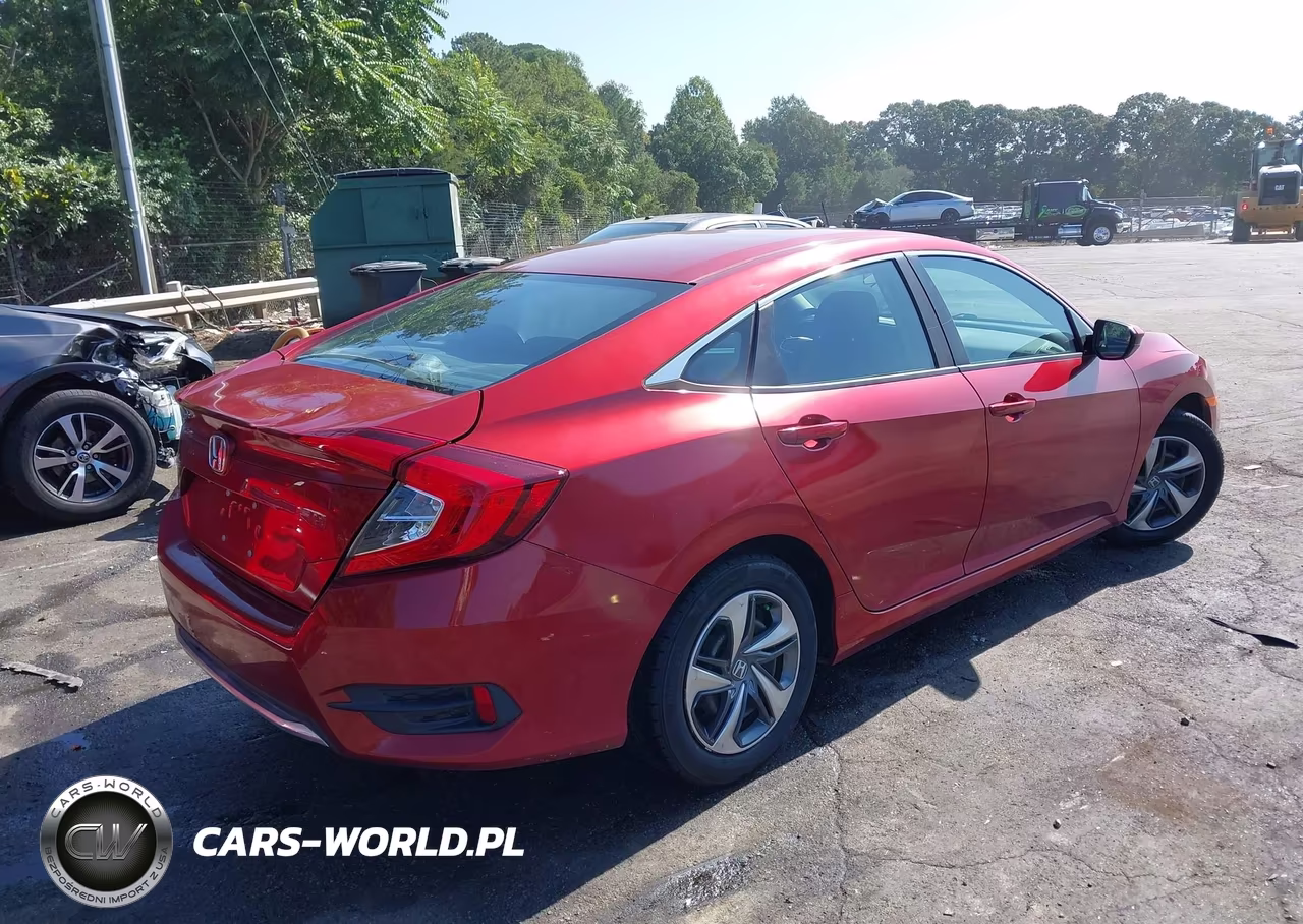 2020 Honda Civic Lx VIN:2HGFC2F62LH583519 - 4