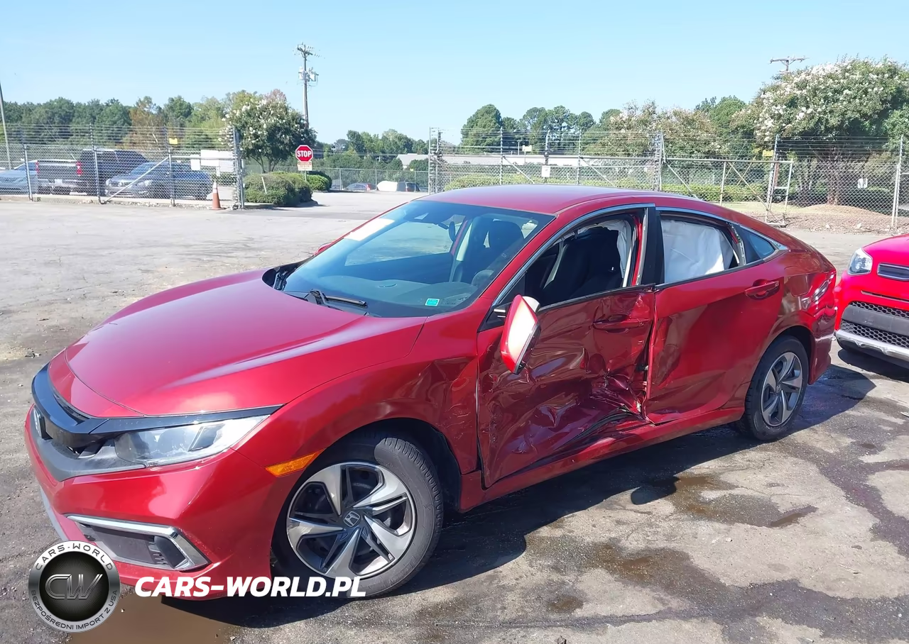 2020 Honda Civic Lx VIN:2HGFC2F62LH583519 - 6